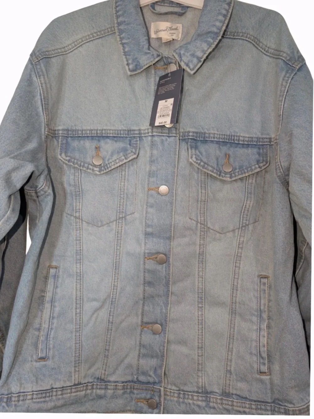 Universal Threads Demin Jacket Light Wash Blue Size Medium
MSRP $40
NWT - Picture 4 of 4